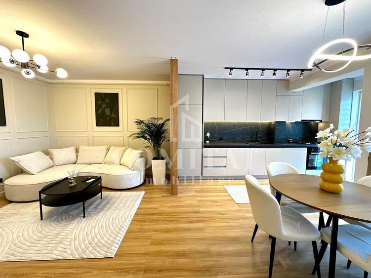 Apartament cu 2 camere semidecomandat, mobilat în Florești