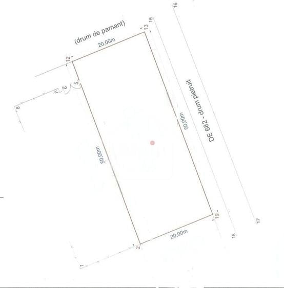 Teren Construcții intravilan de 920 mp, în Hărman