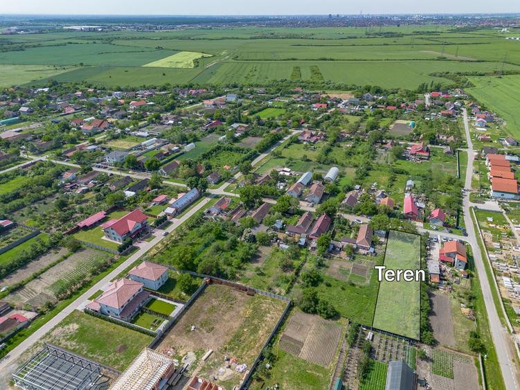 Teren Construcții intravilan de 1448 mp, în Cerneteaz