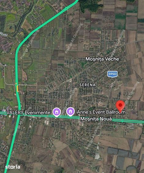 Teren de 1043 mp, în Moșnița Nouă