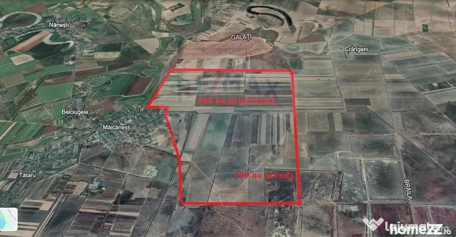 Ferma vegetala 148 ha ?i sediu ferma Maicanesti ! - 1