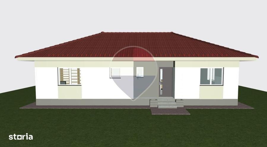 Casă cu 4 camere în Hălchiu