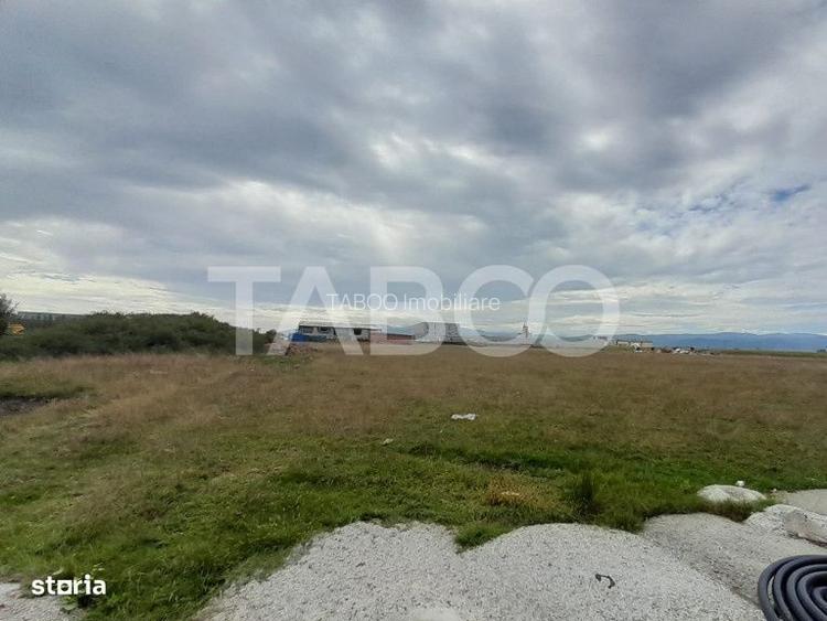 Teren intravilan 3000 mp cu deschidere 18 ml Calea Surii Mici Sibiu