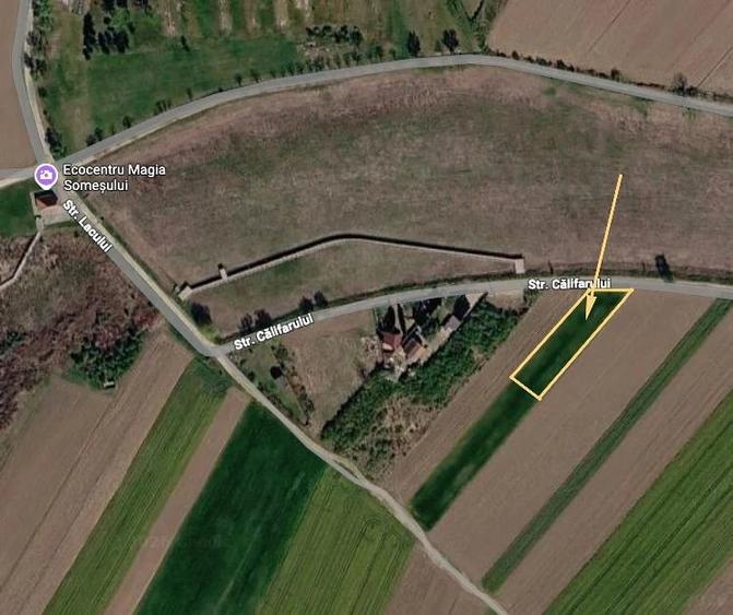 Teren de 2500 mp, în Odoreu