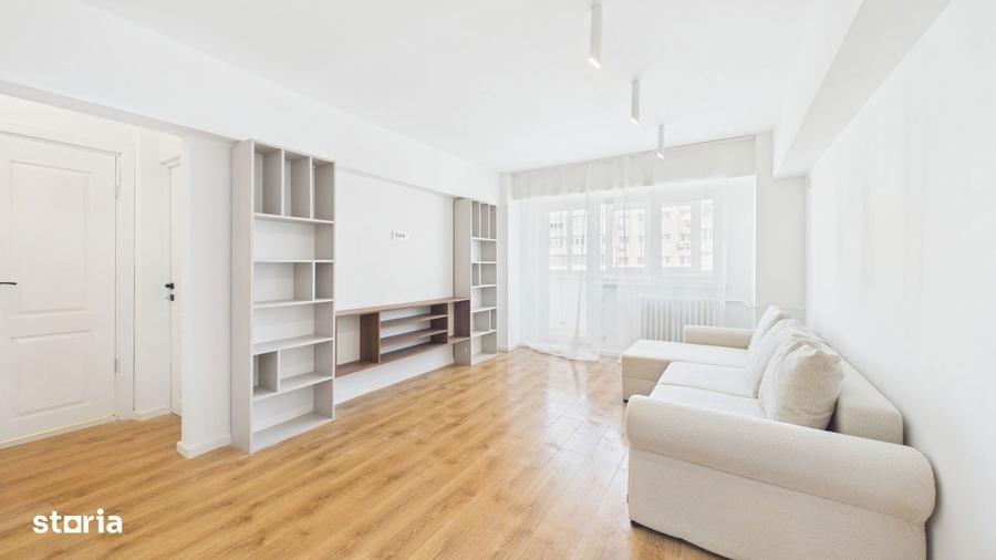 Apartament cu 3 camere semidecomandat în Pantelimon