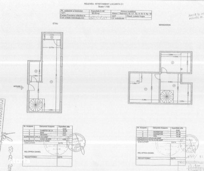 Apartament cu 3 camere în Găvana