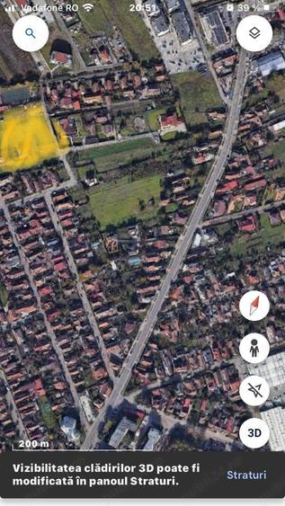 Teren de 603 mp, în Unirii