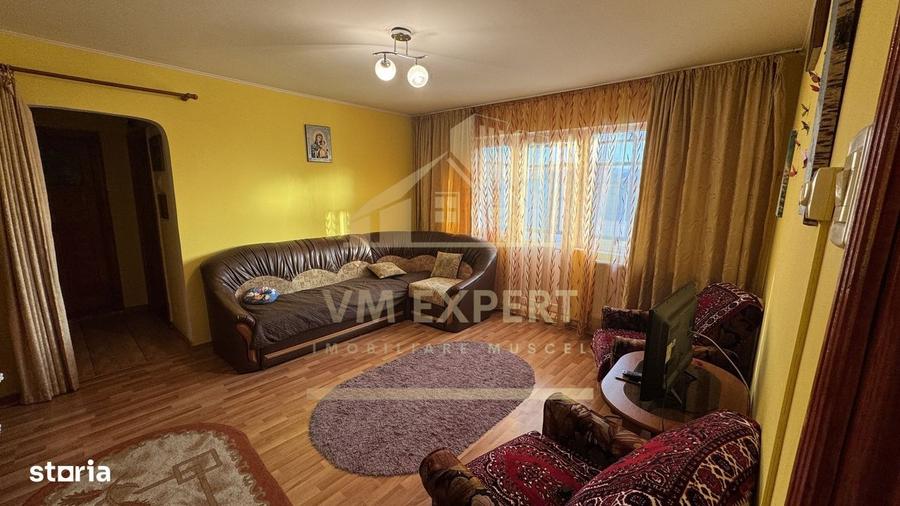 Apartament cu 2 camere semidecomandat în Central