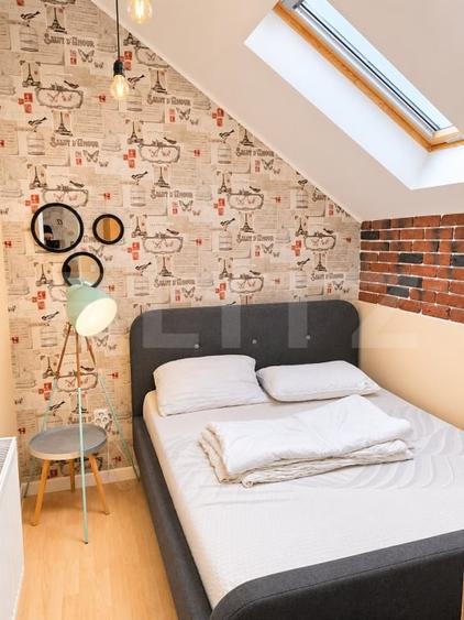 Apartament cu 3 camere semidecomandat, mobilat în Central