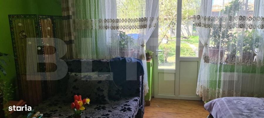 Casă cu 2 camere cu Teren 300 Mp în Central