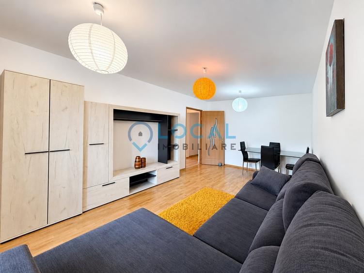 Apartament cu 3 camere decomandat, mobilat în Între Lacuri