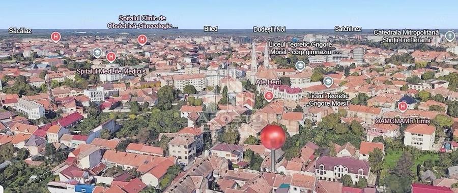Teren intravilan de vanzare, 1098 mp, Zona Elisabetin - 3