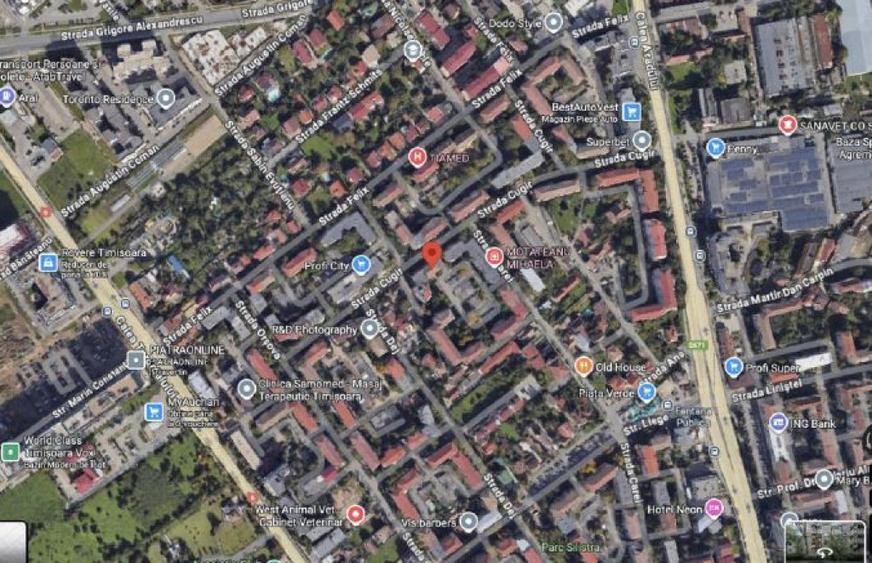Apartament cu 3 camere decomandat în Central