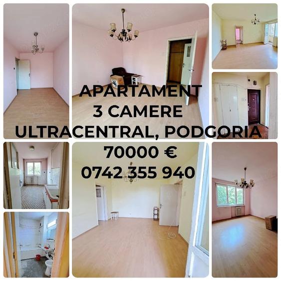 Apartament cu 2 camere semidecomandat în Micălaca