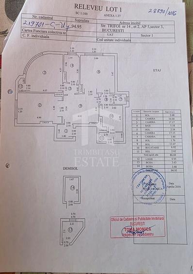 Apartament cu 4 camere decomandat în Calea Călărașilor