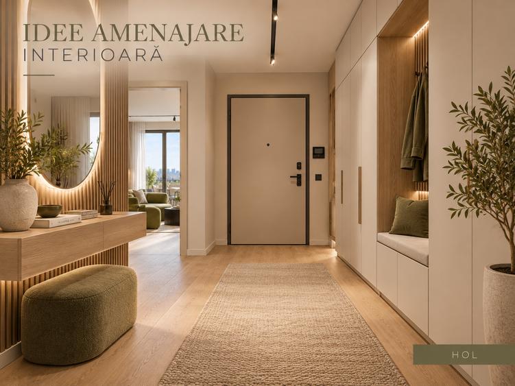 Apartament cu 3 camere decomandat în Popești-Leordeni