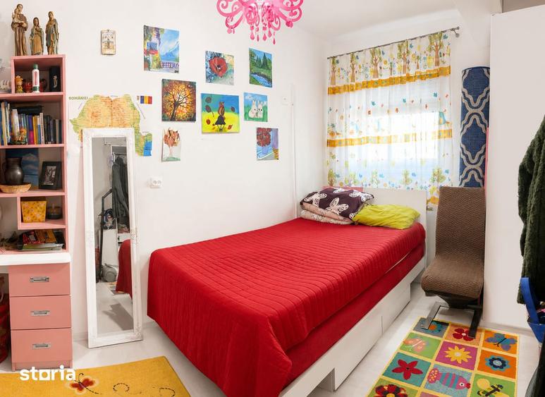 Apartament cu 3 camere, mobilat în Central