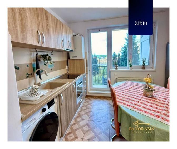 Apartament cu 3 camere decomandat, mobilat în Aeroport