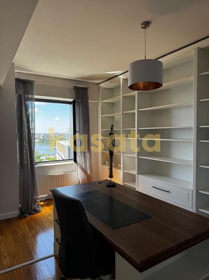 Apartament cu 4 camere semidecomandat, mobilat în Barbu Văcărescu