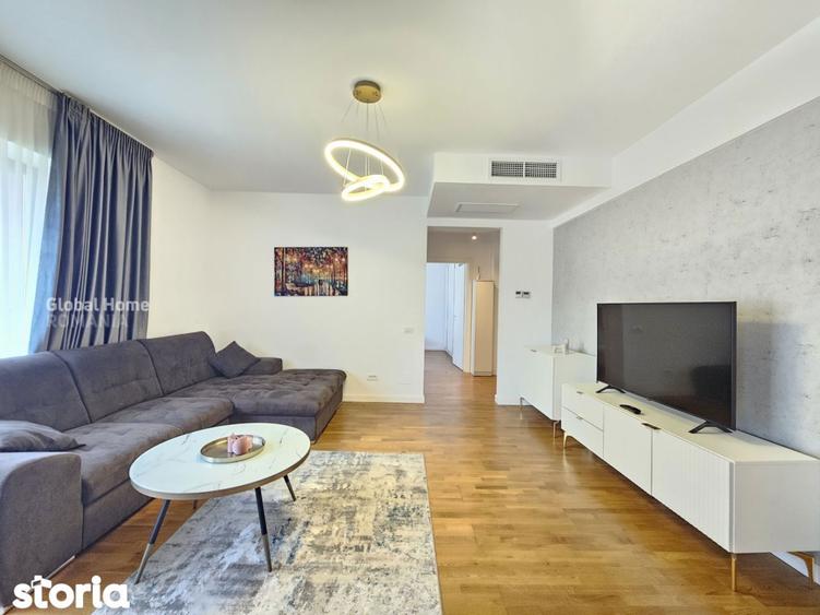 Apartament cu 2 camere decomandat, mobilat în Băneasa