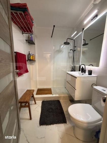 APARTAMENT CU 2 CAMERE, 47.5 MP, MOBILAT SI UTILAT - ALEEA CARPATI - 12