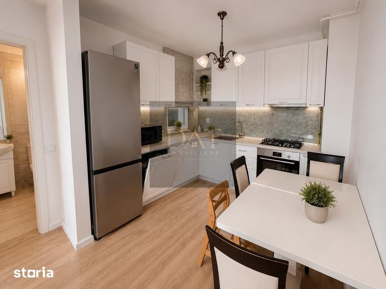 Apartament cu 2 camere, mobilat în Bună Ziua