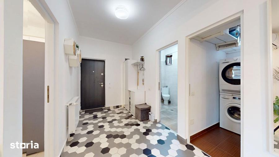 Apartament cu 2 camere, mobilat în Bucureștii Noi