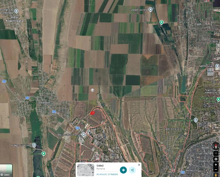 Teren agricol intravilan de 10000 mp, în Aeroport