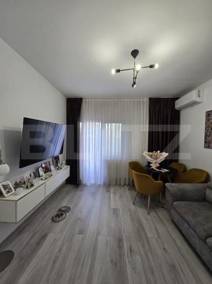 Apartament cu 3 camere decomandat, mobilat în Lunca Cetățuii