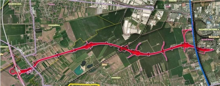 Teren intravilan 450 m2 Domnesti, Str. SANZIENE - 4