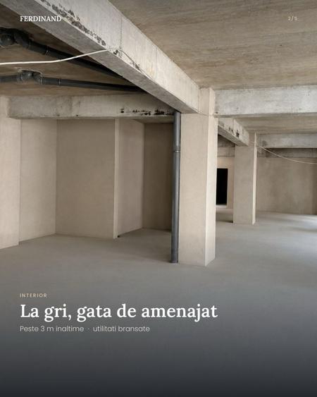 Spațiu comercial, de 130 mp, în Ferdinand
