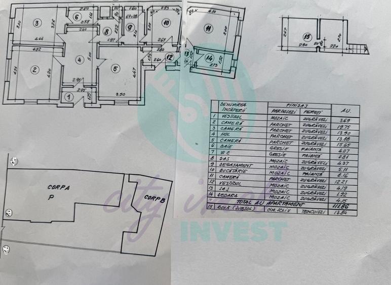 Casă individuală cu 4 camere cu Canalizare în P-ța Sfântul Ștefan