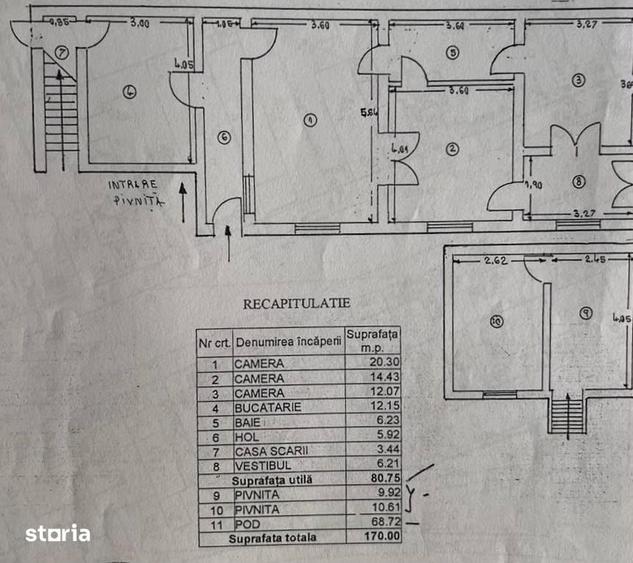 Casă cu 6 camere cu Teren 320 Mp în Parcul Carol