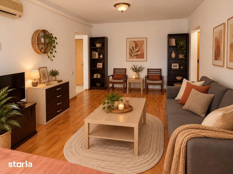Apartament cu 3 camere semidecomandat în Drumul Taberei
