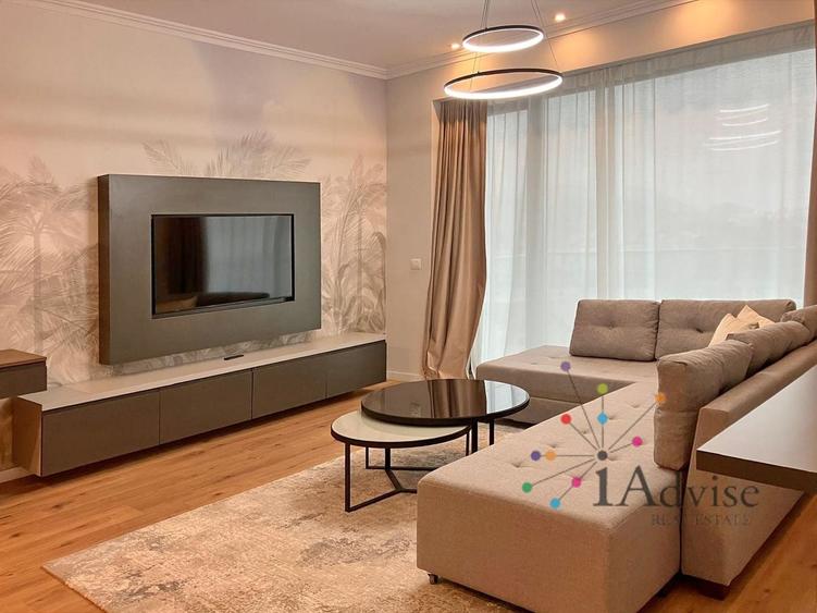 Apartament cu 2 camere semidecomandat, mobilat în Blumăna