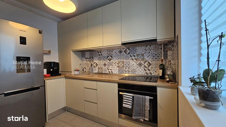 Apartament cu 3 camere, mobilat în Titan