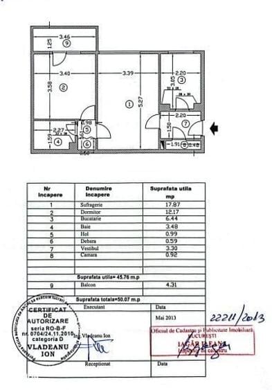 Apartament 2 Camere-Metrou-1-Decembrie - 1