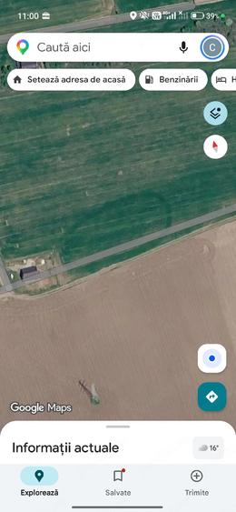 Teren de 2500 mp, în Vlădiceasca