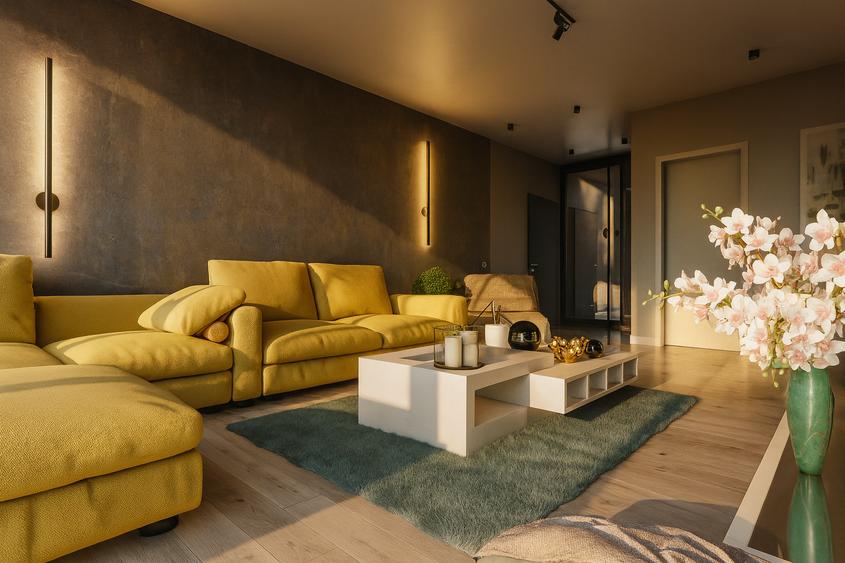 Penthouse cu 5 camere decomandat în Tractorul