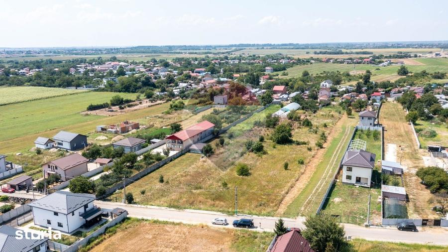 Teren de 1970 mp, în Dragomirești-Vale