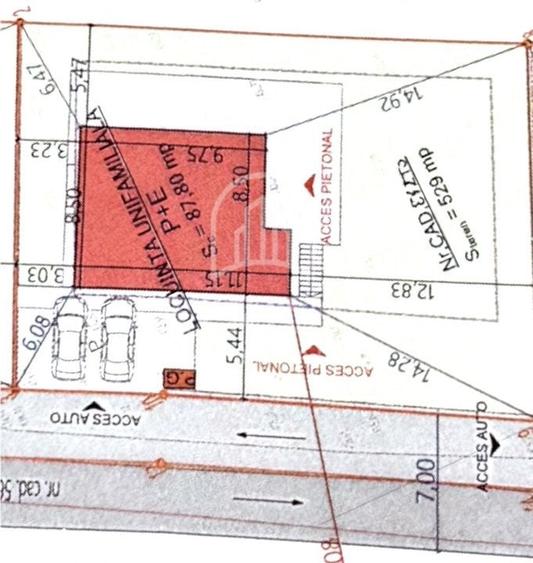 Oportunitate! Teren intravilan autorizat, 529 mp, zona Floresti - 4
