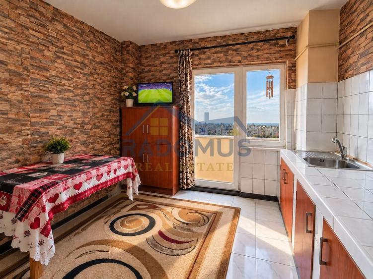 Apartament cu 2 camere decomandat, mobilat în P-ța Mihai Viteazu