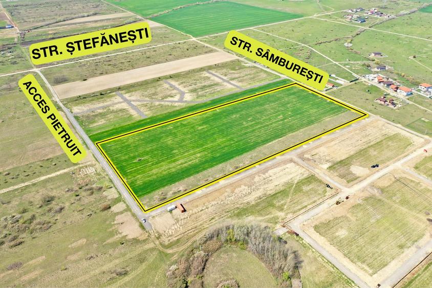 Teren Construcții intravilan de 683 mp, în Albina