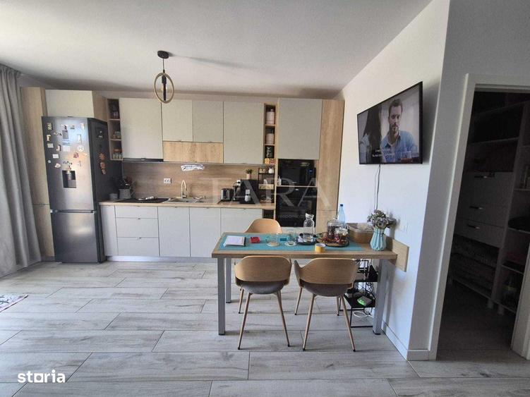 Apartament cu 2 camere, mobilat în Chinteni