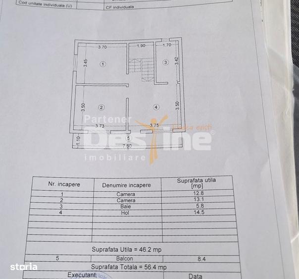 Casă cu 4 camere cu Canalizare în Lumina