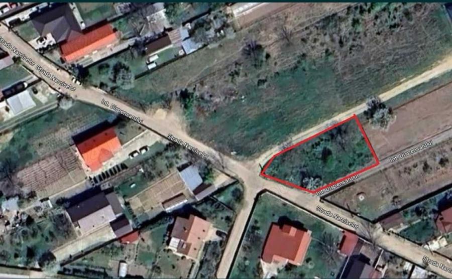 Teren de 597 mp, în Clinceni