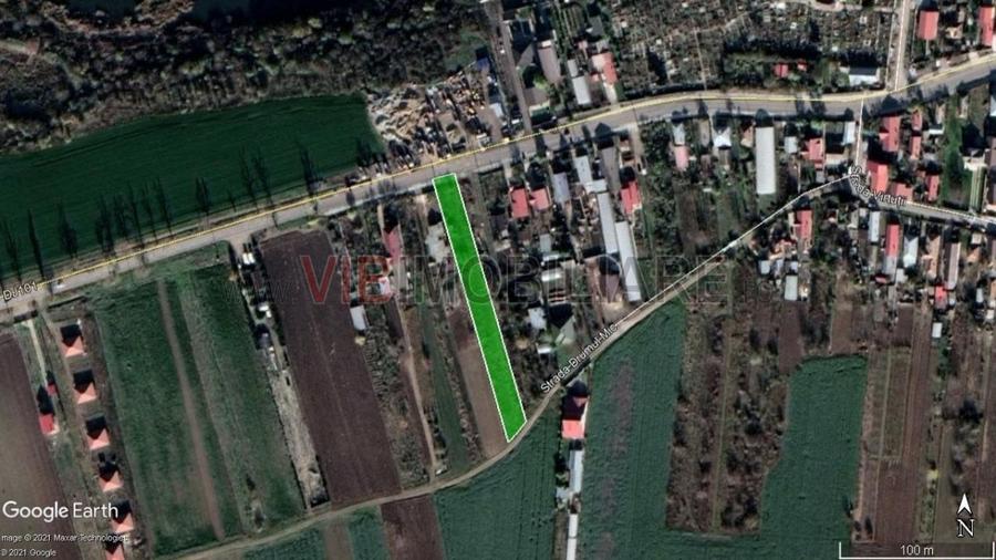 Teren intravilan de 2596 mp, în Balotești