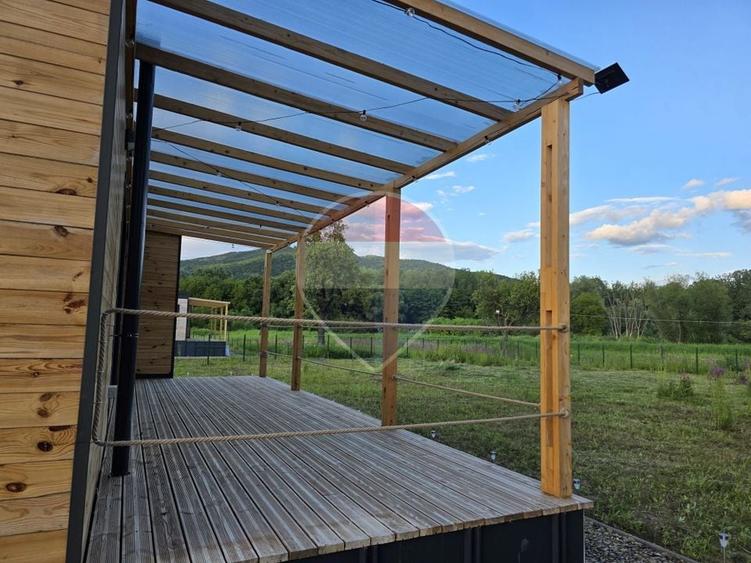 Casă individuală cu 2 camere cu Teren 500 Mp în Cislău