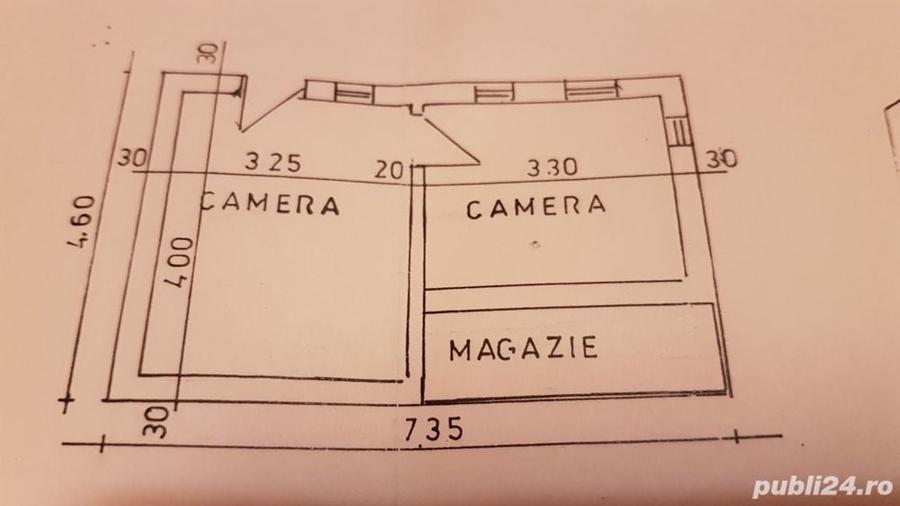Teren de 1146 mp, în Vest