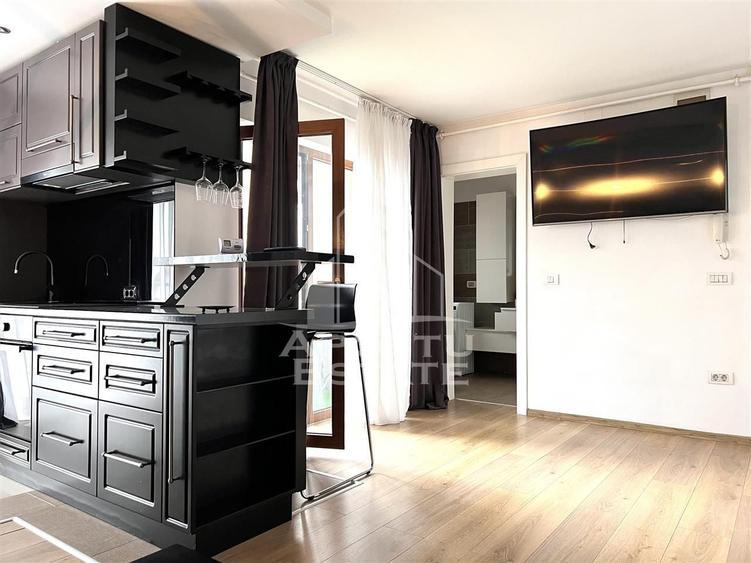 Apartament cu 2 camere nedecomandat, mobilat în Dumbrăvița